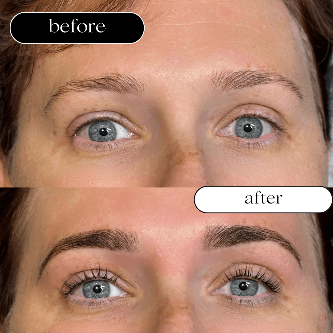 Brow tint + Shaping